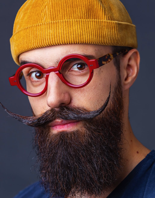 La brique et la violette